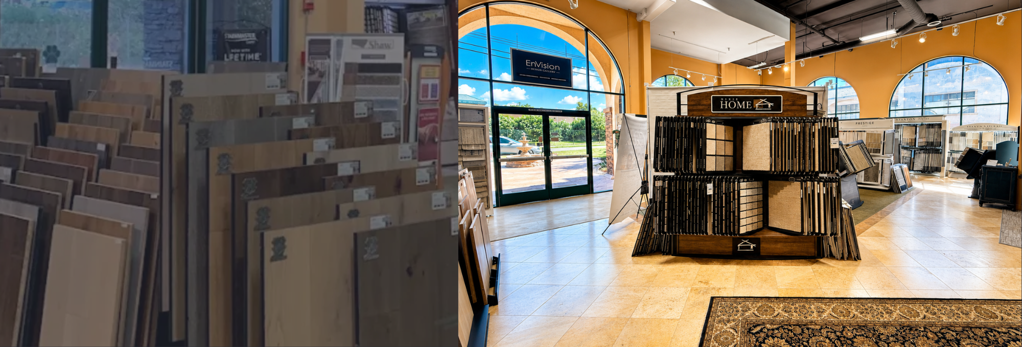 Dixie home display at Leader Flooring showroom in Agoura Hills CA