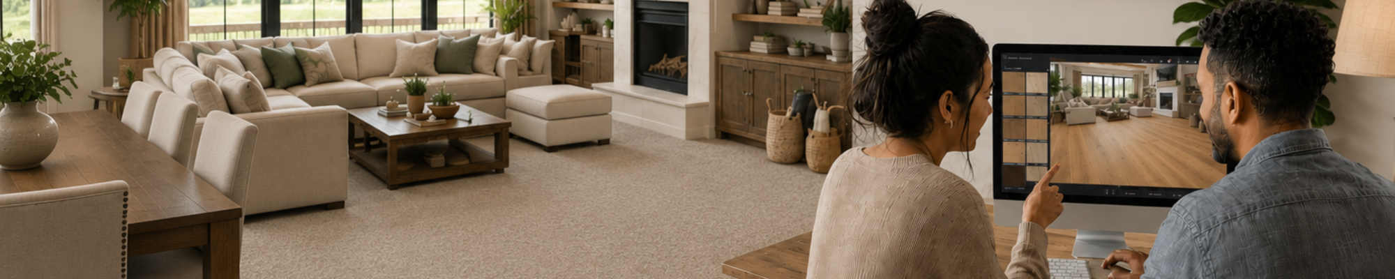 Visualizer your floors with Leader Flooring in Agoura Hills, CA