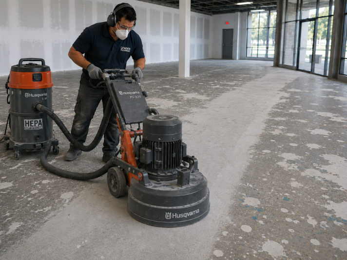 Concrete grinding services