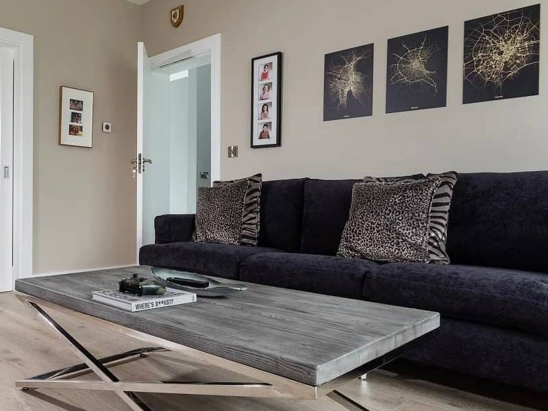 Laminate flooring install by Leader Flooring in a Malibu, CA home